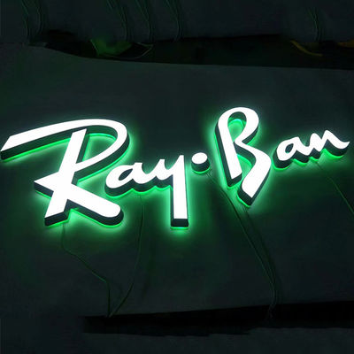 Illuminated Back Lit Metal Led Letter Lights Sign Acrylic Stainless Steel Luminous Character for Display