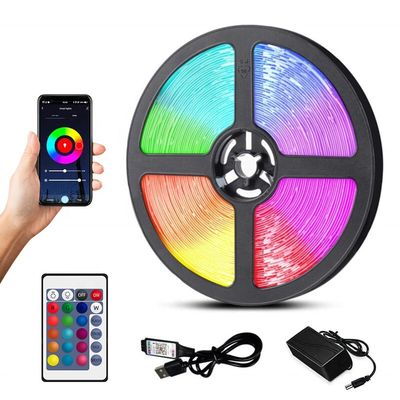 12V LED Light Strip with 30/60/90/120/144 RGB WS2815 LEDs Flexible and Addressable