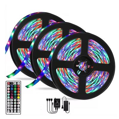 WS2812B SK6812 WS2813 SMD 5050 5V 24W DMX RGBW LED Strip Light 3000K 4000K CRI80 3-