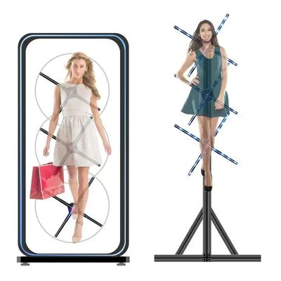 Upgrade Your Advertising Game with Input Voltage 100-240W/AC 50/60HZ Holographic Fans