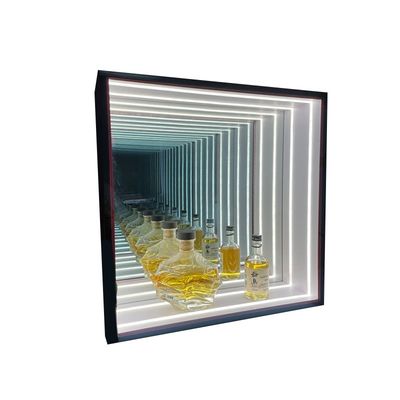 Fashion Trends Explosion Toy Figure Jewelry Lego Abyss Infinity Mirror Display Cases