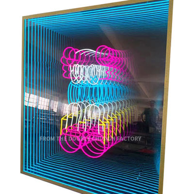 3D Magic Multicolor Thousand Layer Abyssal Neon Mirror Infinity Yes Support Dimmer 1-