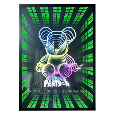 Neon Mirror Lights Indoor Outdoor Voltage DC12V/AC110-220V for Playing Pictures Magic Mirror
