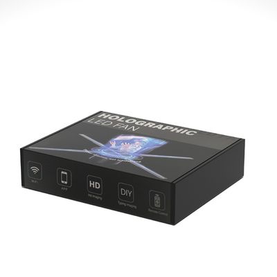 Universal Model 1700cd Hologram Projector 65cm Brightness and APP Content Upload