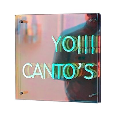 Installation Screw Bolts Fixing Infinity Abyss Mirror LED Letters for Shop Signs