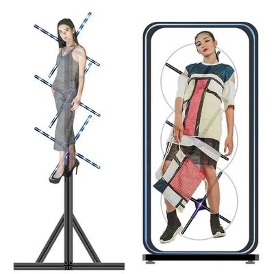 Holographic LED Advertising Display 8 Blades 3D Hologram Projector Fan with App Control