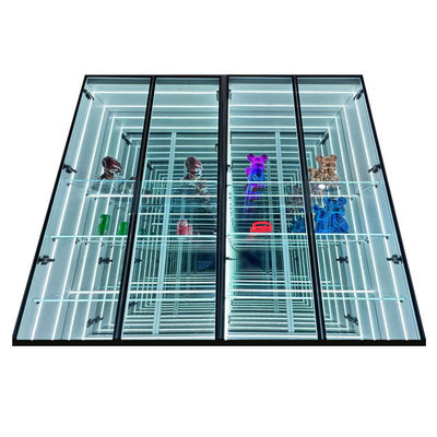 Customized Infinity Mirror Display Case for Night Club Supplies Voltage DC12V/AC110-220V