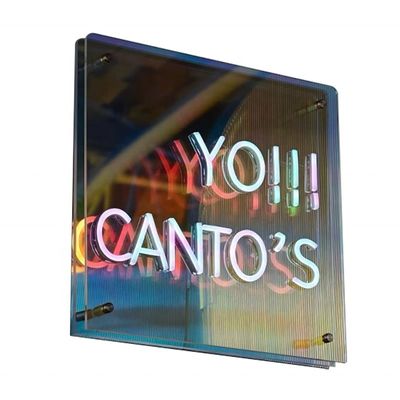 Customized Acrylic 3D LED Letters Mirror Infinity Mirror for Advertising Boards