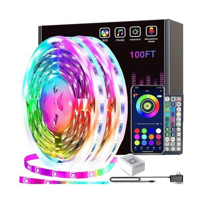 12V 10mmPCB Magic LED Strip 60LEDS/M IC WS2811 5050RGB IP20 50000 Working Time CRI 80