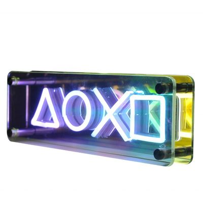 Explosive Product Shop LED Sign Boards with Acrylic Infinity Mirrors and Neno Lights