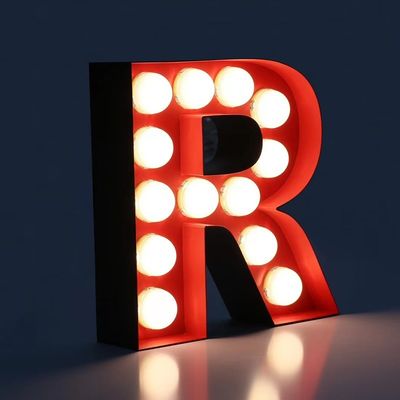 Outdoor Digital Billboard Acrylic LED Letter Lights with High Brightness Light Source