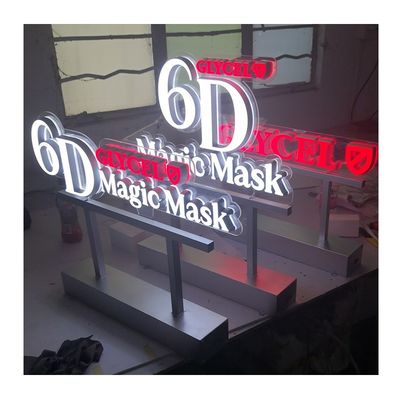 Custom LED Alphabet Letter Signs Double Sided Illuminated for Indoor Outdoor Display