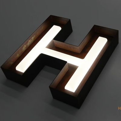 Custom LED Alphabet Letter Signs Double Sided Illuminated for Indoor Outdoor Display