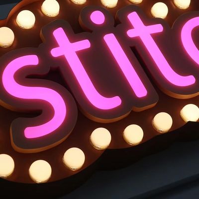 Custom LED Alphabet Letter Signs Double Sided Illuminated for Indoor Outdoor Display