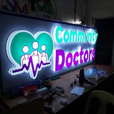 Custom LED Alphabet Letter Signs Double Sided Illuminated for Indoor Outdoor Display