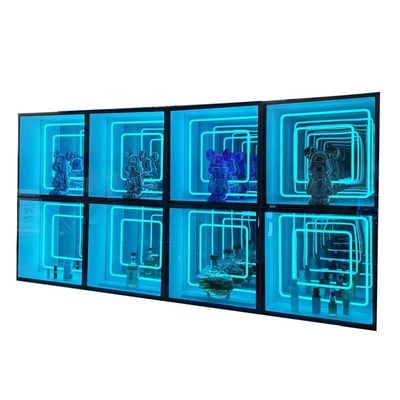 Exclusive Customizable Infinity Mirror Display Case for Lego Minifigures Collection