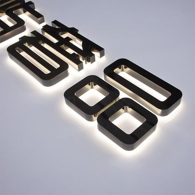 Sale Bright Luminous Characters Plastic LED Sign Channel Letter with Customized Size