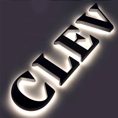 Sale Bright Luminous Characters Plastic LED Sign Channel Letter with Customized Size