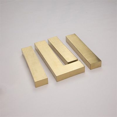 Customized Stainless Steel Letter Sign for Commercial Shop Recruitment Screw Mounting