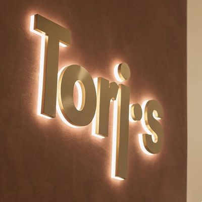 50000 Hours Working Lifetime Customized LED Channel Letters for Outdoor Store Signage