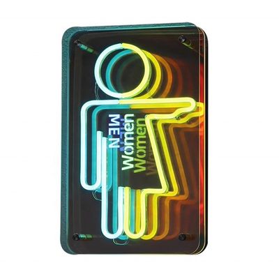 Delicate LED Neon Sign Board Infinito Letters Infinity Mirror Logo for Indoor