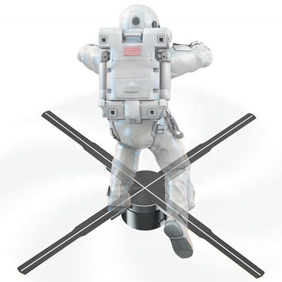 Cloud Controlled 3D Hologram Projector with Adjustable Size and Splice Function