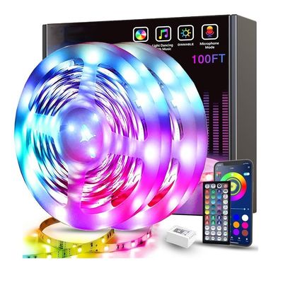 18/30/60 LEDs SMD5050 LED Flexible Strip Light Kits DC 12V/24V for Commercial Decoration