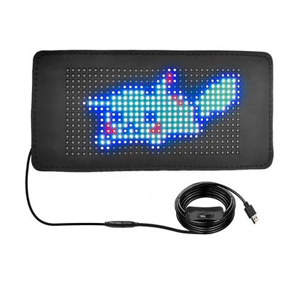High View Angle Flexible LED Light Display Panel for Car Window Sign Smart APP Control