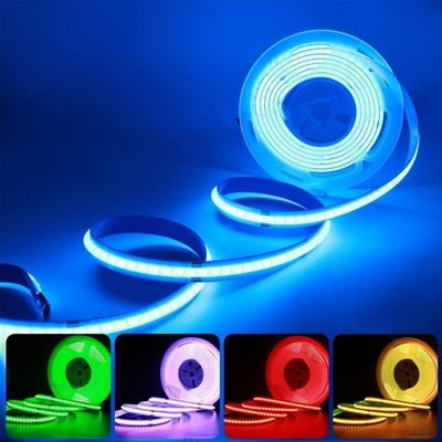 3- High CRI 90 LED Color DC24V Dotless LED Cob Strip 528Leds for Flexible Lighting