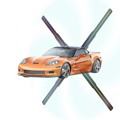 176° Viewing Angle Hologram Fan 150 Cm Hologram Advertising Players Holograma 3d 2022