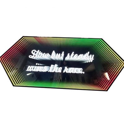 Colorful LED Infinity Abyss Sign for Customized Business Visibility and Signage Solutions