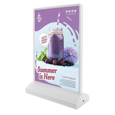 Product Launch Luminous Signs LED Ultra-thin Light Box for Indoor Marketing Strategies