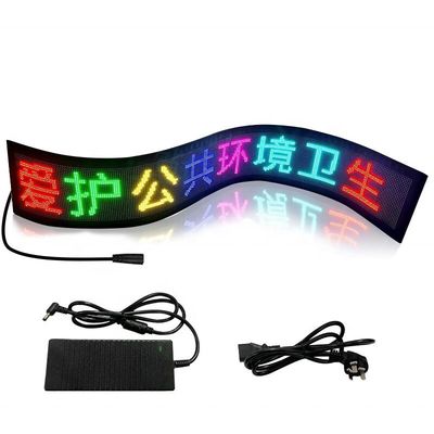Screen Scrolling Advertising Bluetooth Display Shopping Mall Flexible LED Matrix Panel