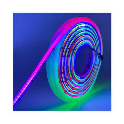 Color Changing Multicolor Flexible COB LED Strip Light 16.4ft 5m 24V for Room Bedroom Party DIY Decoration