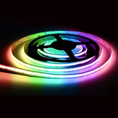 RGBCW RGBW RGB COB Silicone Addressable LED Strip Light Cob Strips for Light Strings