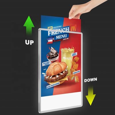 LED Light Source A1 A2 A3 A4 A5 Double Sided Backlit SEG Lightbox for Trade Show Display