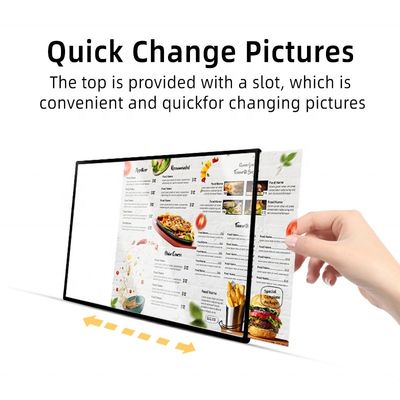 LED Light Source A1 A2 A3 A4 A5 Double Sided Backlit SEG Lightbox for Trade Show Display
