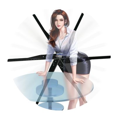 3D Hologram Display with Outdoor Advertising and 10ms Response Time Holographic Fans
