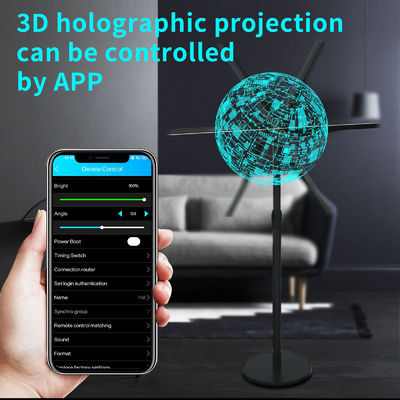 3D Hologram Display with Outdoor Advertising and 10ms Response Time Holographic Fans