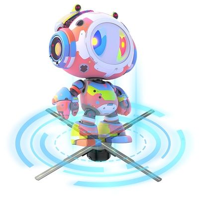High Resolution Indoor 3D Hologram LED Fan Display for Effective Advertising Solutions