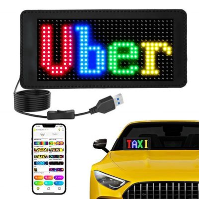Moving RGB Color Matrix LED Display for Vehicle Advertising Needs