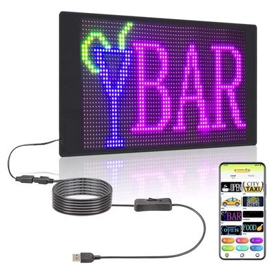 800-1100 cd/m2 Brightness Flexible LED Panel for Car Advertising Matrix Module Screen