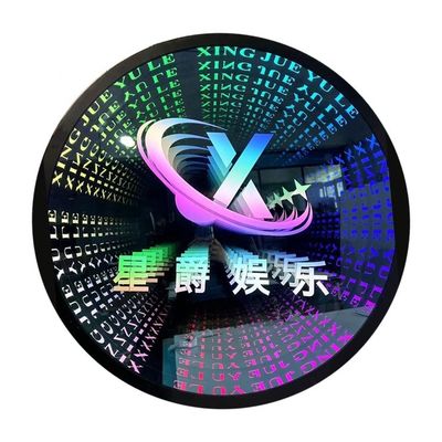 Customized Infinity Mirror Effect Neon Signs Letters Light Box with Colorful 3D Effect