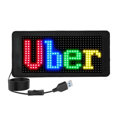 Design Taxi Rear Window Digital Display App Control Led Advertising Billboard Screen