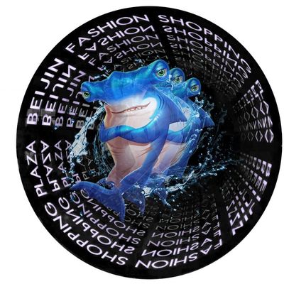 Delicate Dynamic Video Playback Advertising Light Boxes Hologram Fan Abyss Mirror