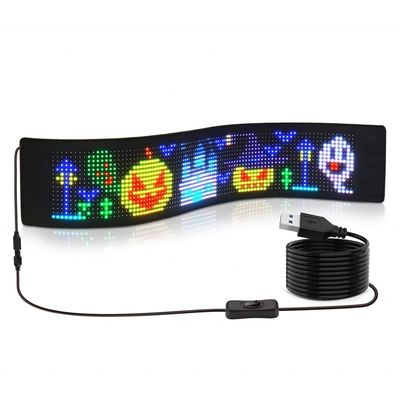 Wifi App Display Vehicle Mounted Taxi Car Rear Window Led Advertising Billboard Screen