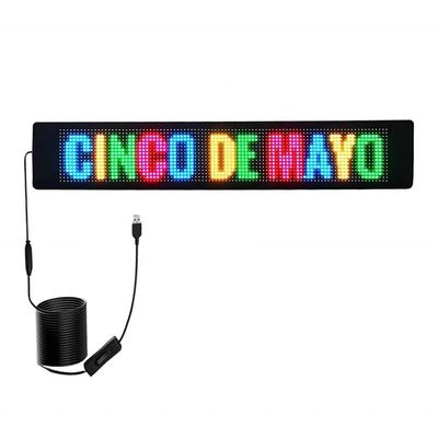 Contrast Ratio ≤1/10000 Bluetooth Control LED Matrix Panel for Personalized Graffiti