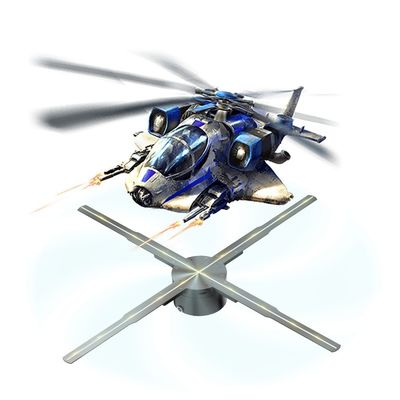 Hologram Advertising Display 3D Advertising/Cloud Control/Splice 3D Hologram Fan Wall
