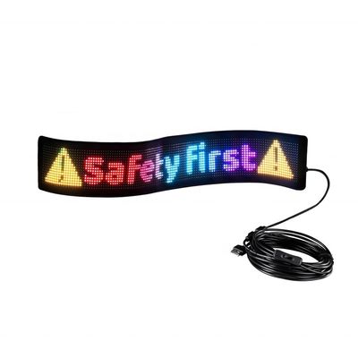App Control LED Sign Board for Cars Scrolling Text Digital Display Matrix Panel