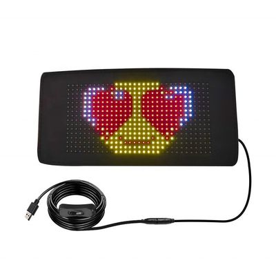 Indoor LED Digital Signage Window Car Advertising Light with USB/5V LED Matrix Panel